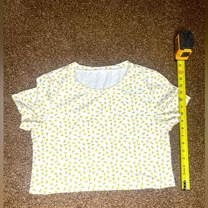 short blouse for lady